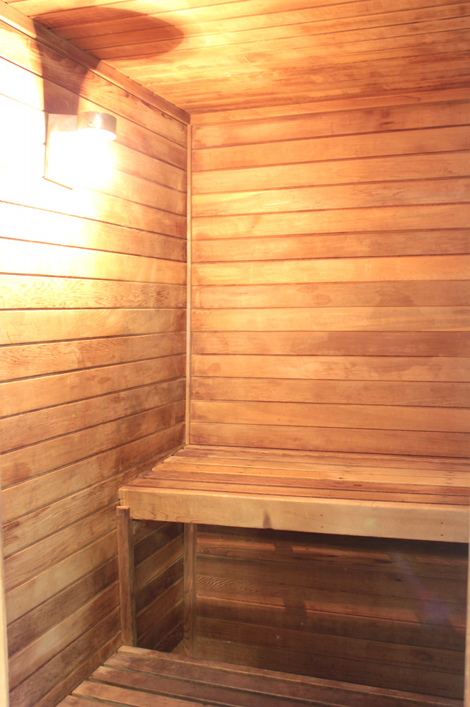 Amenities photo of Sunset Springs apartment Sauna